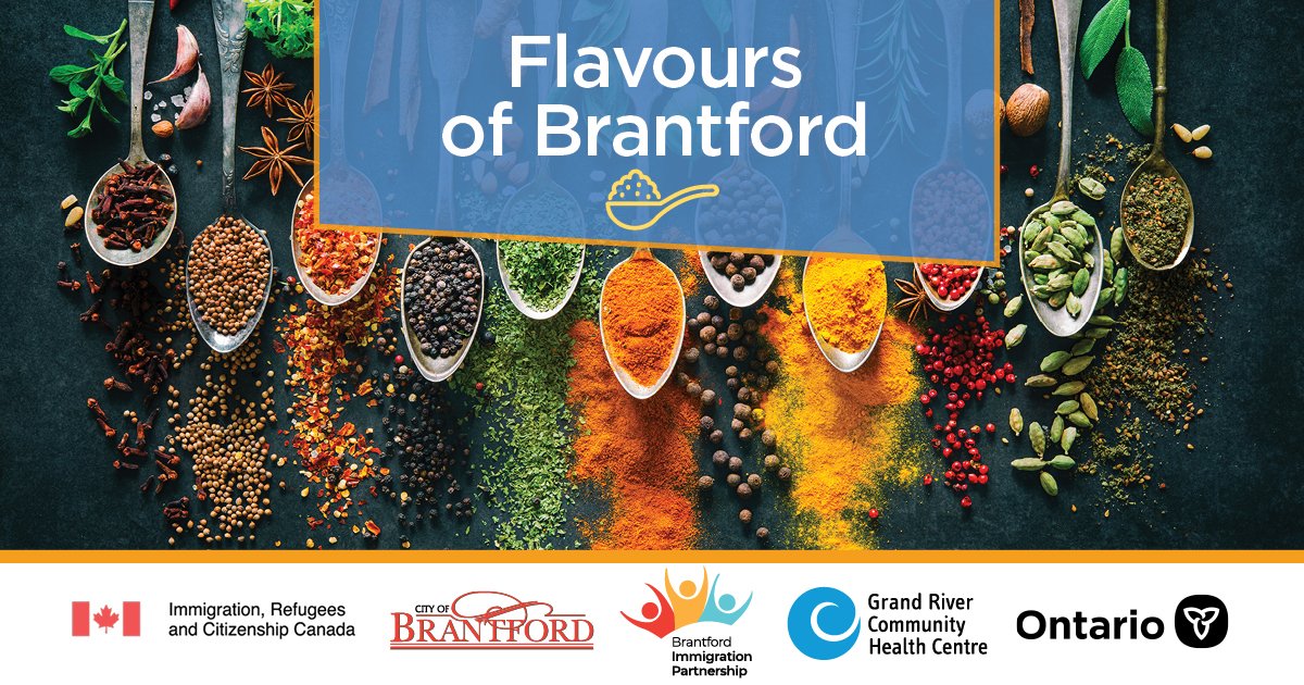 flavours of brantford cooking group banner